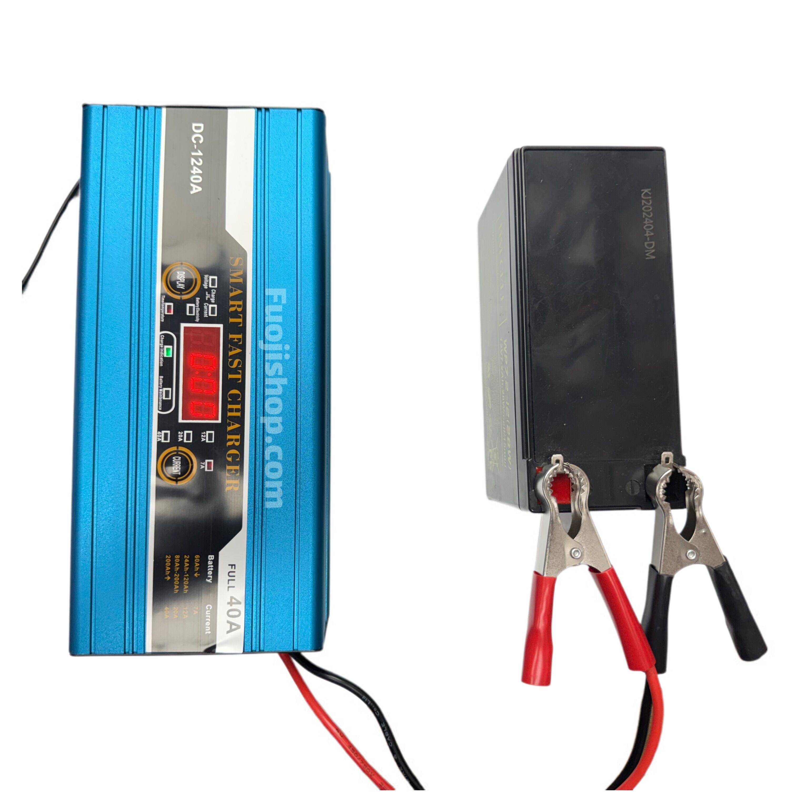 شارژر باتری 12 ولت 40 آمپر اتوماتیک SMART FAST CHARGE